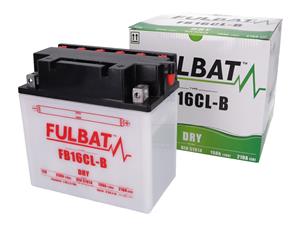 Fulbat Scooter accu  FB16CL-B DRY incl. Zuurpakket