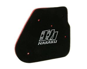 Naraku Luchtfilter element  Double Layer voor CPI, Keeway, 1E40QMB 50cc