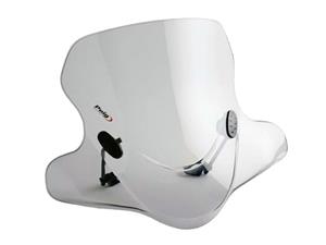 Windscherm  City Touring smoke voor Peugeot Looxor