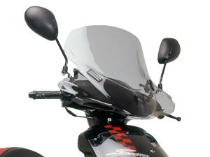 Windscherm  City Touring smoke voor Daelim S-Five 50