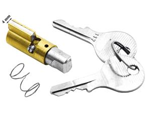 Vparts Lenk- en GepäckfachSlot 4mm voor Vespa 50, 125