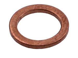 OEM Standard Dichtring 6,5x9,5x1,0mm koper voor Simson S50, S51, S53, S70, S83, SR50, SR80, KR51/2