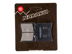 Naraku Remblokken  organisch voor Aprilia SR50, Scarabeo, Baotian BT49QT