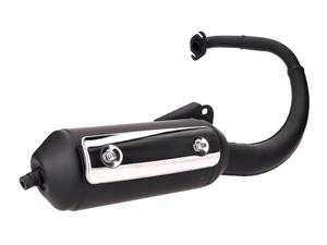 101 Octane Uitlaat voor Peugeot Speedfight 1/2, Zenith 98-, Vivacity, Trekker, TKR 50 verticaal 2-Takt