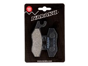 Naraku Remblokken  organisch voor Aprilia, Derbi, Gilera, Piaggio, Vespa