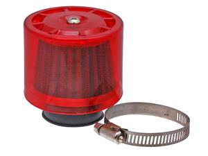 101 Octane Luchtfilter Air-Systeem  38mm recht rood