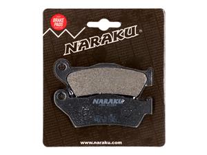 Naraku Remblokken  organisch voor MBK Skyliner, Yamaha Majesty, Piaggio X9, Gilera Nexus, GP800, Suzuki UH Burgman 125, 150