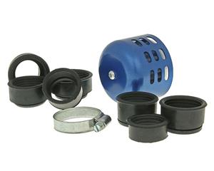 101 Octane Luchtfilter Powerfilter Alu Kappe 28-47mm blauw