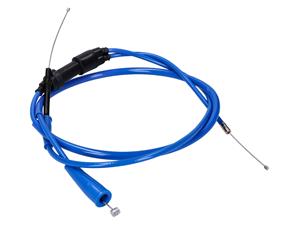Doppler Gaskabel Compleet  PTFE blauw voor Derbi Senda 00-, Gilera SMT, RCR -05
