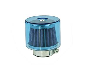 101 Octane Luchtfilter Air-Systeem  35mm recht blauw