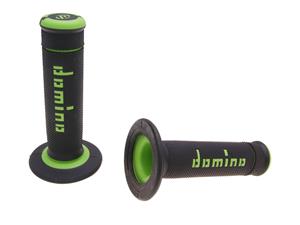 Domino Handvaten set  A190 Off-Road zwart / Groen