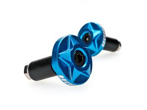 Voca Racing Stuuruiteinde Trillingsdemper VOCA CNC 14mm - blauw