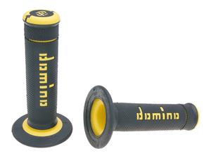 Domino Handvaten set  A190 Off-Road zwart / geel