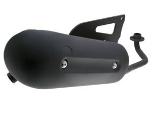 Diverse / Import Uitlaat voor Minarelli MBK Booster X, Ovetto, Yamaha Giggle, Neos, Vino 50cc 4-Takt