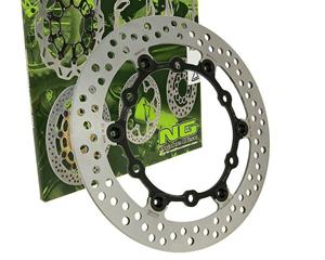 NG Brake Disc Remschijf NG Zwevend voor Yamaha T-Max 500 (08-11) voorkant