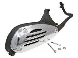 Tecnigas Uitlaat  O-Pro voor Aprilia, Piaggio, Vespa 50cc 4T 2V