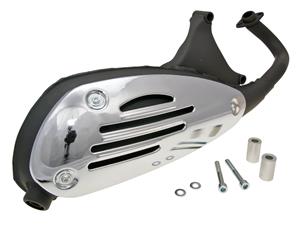 Tecnigas Uitlaat  O-Pro voor Piaggio Fly, Liberty, Sfera, Vespa ET2, LX, Primavera, Sprint, S 50 2T