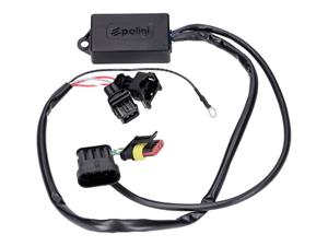 Polini Injectiemodule  ECU voor Vespa GTS 300, Aprilia Scarabeo 300, Derbi Rambla, Gilera Nexus 300, Piaggio Beverly 300, Peugeot Geopolis 300 Euro3...