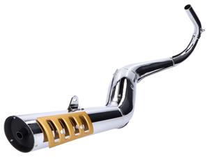 Giannelli Uitlaat  Street voor Aprilia Custom 50 AE Red Rose Classic 91-97