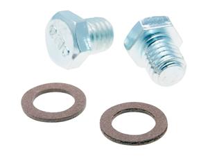 OEM Standard ÖleinfüllBouten Set Zeskant incl. Dichtungen voor Vespa, Piaggio, Gilera