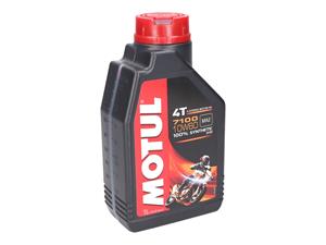 4-Takt Scooter olie Motul 4T 7100 10W60 1 Liter