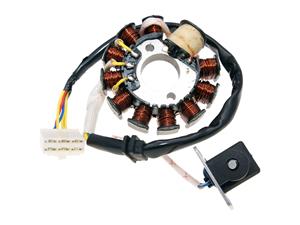 101 Octane Ontsteking Stator 11 spoelen 6-polig voor GY6 125, 150cc