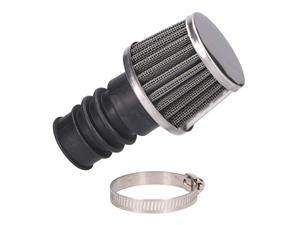 Diverse / Import Luchtfilter Powerfilter 17/21mm voor Brommer met 15mm Bing Carburateur