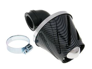 TNT Luchtfilter Power Helix 28-35mm Carbon-Look