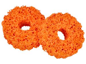 OEM Standard Lenkerschutzring Set Spons orange voor Simson S50, S51, S53, S70, S83, SR50, SR80, KR50, KR51/1, KR51/2, SR4-1, SR4-2, SR4-3, SR4-4
