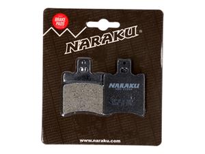 Naraku Remblokken  organisch voor Yamaha, Peugeot, MBK, Aprilia, Atala, Alfer