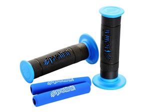 Polini Handvaten set  Big Evolution zwart, blauw