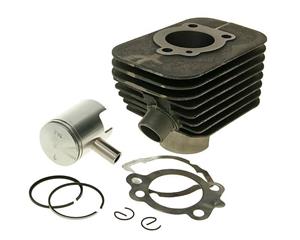 101 Octane Cilinderkit 50cc 12mm Pistonpen voor Piaggio Boss, Bravo, Ciao, Grillo, Si