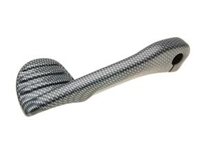 101 Octane Kickstarter starr Carbon-Look voor Minarelli, Kymco, CPI, Peugeot, GY6