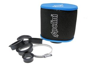 Polini Luchtfilter  Big Evolution 28-55mm recht Zwart-blauw