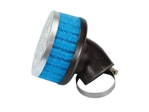 Polini Luchtfilter  Special Air Box Filter kort 39mm 30° blauw
