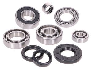OEM Standard LagerSet Motor incl. Keerringen voor Vespa Lang frame 24mm 50, S, N, R, L, Special, Elestart, PK, 80, 90, 125