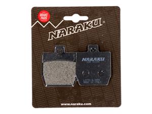 Naraku Remblokken  organisch voor Yamaha Aerox, MBK Nitro