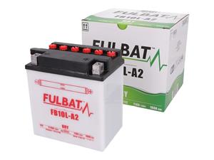 Fulbat Scooter accu  FB10L-A2 DRY incl. Zuurpakket