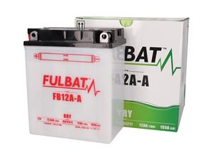 Fulbat Scooter accu  FB12A-A DRY incl. Zuurpakket