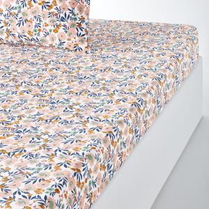 LA REDOUTE INTERIEURS Hoeslaken in perkalkatoen, omslag 30 cm Ohara