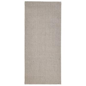 vidaXL Teppich Natur Sisal 66x150 cm Sandfarbe 