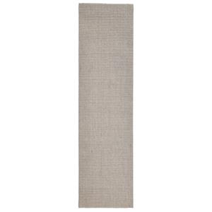 VidaXL Vloerkleed 80x300 Cm Natuurlijk Sisal Zandkleurig