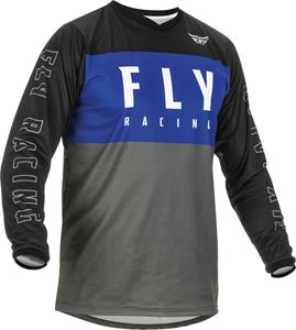 FLY Racing F-16 Jersey Blue Grey Black