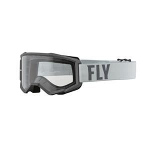 Focus Goggle Grey Dark Grey Clear Lens