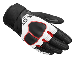 SPIDI X-GT, Motorhandschoenen zomer, Zwart-Wit-Rood