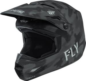 FLY Racing Kinetic S.E. Tactic Grey Camo Offroad Helmet