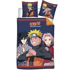 SimbaShop Naruto Dekbedovertrek Fight - Eenpersoons - 140 X 200 Cm - Polyester