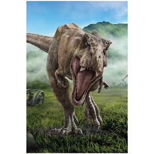 Jurassic World Fleece Deken T-rex - 100 X 150 Cm - Polyester
