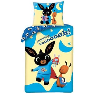 SimbaShop Bing Bunny Dekbedovertrek Hoppity - Eenpersoons - 140 X 200 Cm - Katoen