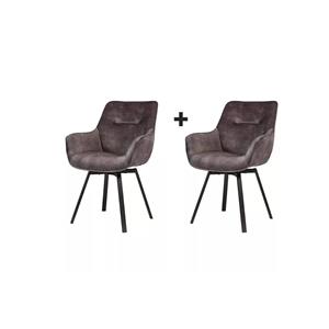 Haluta | Set van 2 eetkamerstoelen Noël